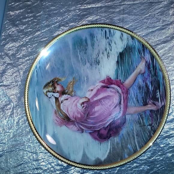 Heart Of A Child Decorative Plate by Alan Murray Little Misses Young and… - Picture 2 of 3
